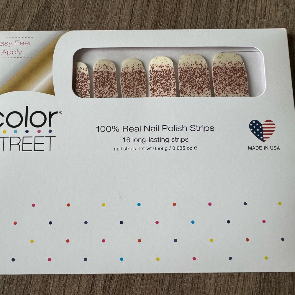 Color Street Nails Coming Up Rose Gold NWT
